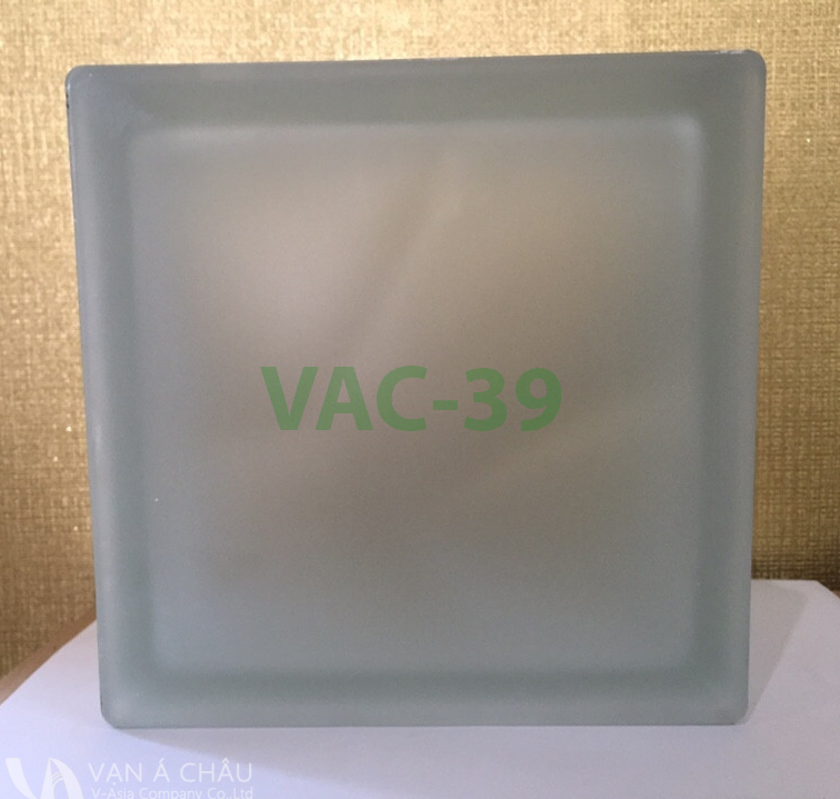 Gạch kính lấy sáng Misty Cloudy clear – trắng mờ VAC-039