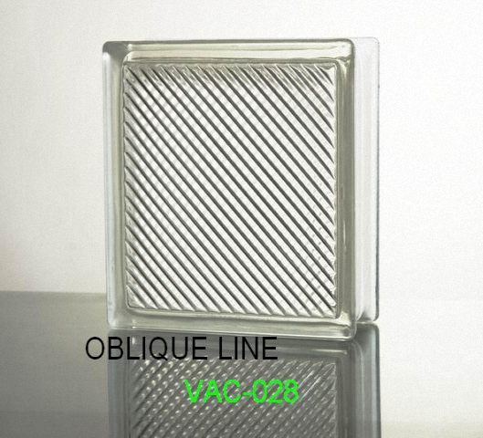 Gạch kính lấy sáng Oblique Line – Sọc Xiên VAC-028