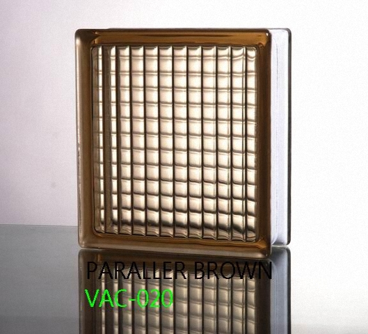 Gạch kính màu Parallel Brown - sọc nâu VAC-020