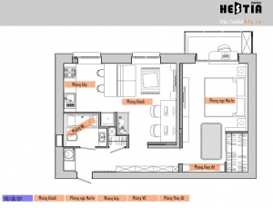 Thiết kế căn hộ chung cư với diện tích nhỏ (phần 2)
