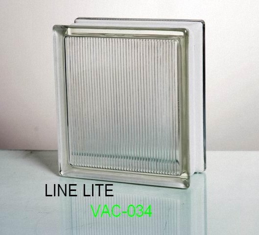 Gạch kính lấy sáng Line Lite – Sọc Nhuyễn VAC-034