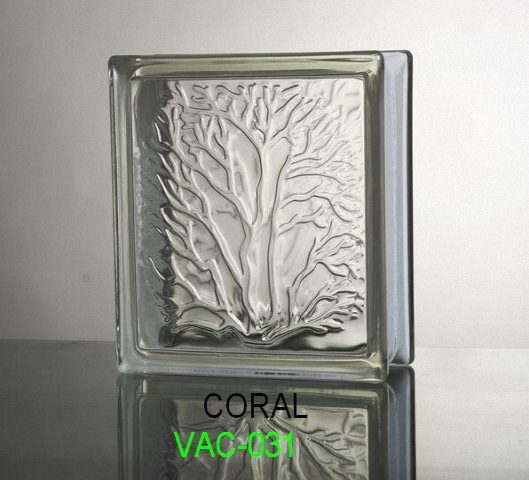 Gạch kính lấy sáng San hô - Coral VAC-031