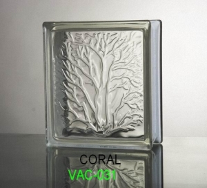 Gạch kính lấy sáng San hô - Coral VAC-031
