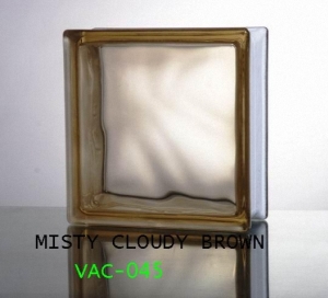 Gạch kính màu Misty Cloudy Brown – Trơn nâu VAC-045