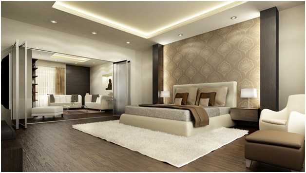 Thiết kế nội thất phòng ngủ hiện đại đơn giản